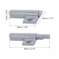 Uxcell D9 Magnetic Push Latches 10pcs To Open Door Latch Touch For Wardrobe Cupboard Drawers Grey