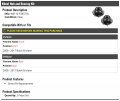 Wheel Hub And Bearing Kit 2 Piece Compatible With 2008-2017 Buick Enclave