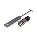 Cigarette Lighter Socket And Removal Tool For Chevy Colorado 2007 2008 2009 2010 Female Pin Plastic Terminal 2 3 In Tube Length 
