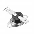 Uxcell Ksd301 Thermostat 75a 167a F 10a Normally Closed N C Adjust Snap Disc Temperature Switch For Microwave Oven Coffee Maker