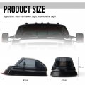 F250 Led Cab Lights Amber 15-led Smoke Cover Lens Roof Running Marker Light Compatible With 2017-2020 Ford F350 F450 F550 Super
