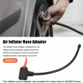 25cm Flexible Copper Rubber Tube Tire Valve Connect Pipe Air Chuck Inflator Pump Extension Hose For Car Motorbike Bike Quick