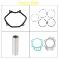 Wflnhb Top End Kit Cylinder Piston Gaskets Replacement For Honda Foreman 450 1998-2004 12100-hn0-a00 13101-hn0-a00