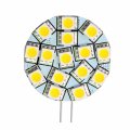 Hqrp Bi-pin G4 Side Plug 15 Leds Smd 5050 Led Bulb Warm White 12v Ac Dc For 875 877 Rv Interior Ceiling Porch Lights 