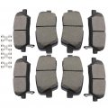 Ocpty Ceramic Brake Pads Front Rear Set 8pcs Fit For Hyundai Santa Fe 2010-2012 Kia Sorento 2011-2013