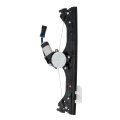 Window Regulator Assembly With Motor For Fiat 500 2012 To 2019 Front Passenger Side 2 Pins 12 Voltage Replacement Fi1351100 And 