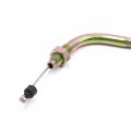 Uxcell 95cm 37 4 Length Black Rubber Coated Motorcycle Choke Throttle Cable Wire Replacement For Honda Cbt125