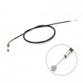 Uxcell 95cm 37 4 Length Black Rubber Coated Motorcycle Choke Throttle Cable Wire Replacement For Honda Cbt125