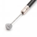 Uxcell 95cm 37 4 Length Black Rubber Coated Motorcycle Choke Throttle Cable Wire Replacement For Honda Cbt125