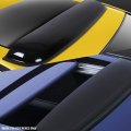 Auto Dynasty Tape-on Window Deflector Rain Guard With 43 Inches Dark Smoke Sun Roof Visor Compatible Nissan Maxima 2004-2008