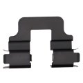 Disc Brake Hardware Set For Fiat 500 2012 To 2019 Front Position Standard Style Black Alx Pau Df 340 07005 Cla6 