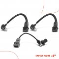 A-premium 3-pc Engine Camshaft Crankshaft Position Sensors Compatible With Kia Rio 2001 2002 2003 2004 2005 5l 1 6l Replace