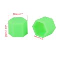 20pcs 19mm Universal Green Silicone Car Wheel Nut Lug Hub Screw Rim Bolt Covers Dust Protection Tyres Caps