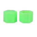 20pcs 19mm Universal Green Silicone Car Wheel Nut Lug Hub Screw Rim Bolt Covers Dust Protection Tyres Caps