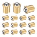 15pcs 304 Stainless Steel Ball Plunger 4mm Dia Catch Latch Smooth Push Fit Spring Precision Positioning End Force 25n For 