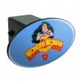 Wonder Woman 80th Pose Oval Tow Trailer Hitch Cover Plug Insert