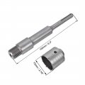 Uxcell Wall Hole Drill Bit 70mm Concrete Cement Stone Saw Cutter 150mming Depth Round Shank With Connecting Rod For Sds X4