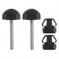 Autokay 2 Set Hood Bumper Stops Fits For Ford F150 Super Duty Explorer Bronco