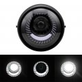 Astra Depot Universal Motorcycle 6 5 Led Side Mount Spiral Headlight Halo Ring Daytime Running Light