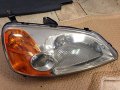 2001 2002 2003 Honda Civic Sedan Passenger Side Right Headlight Assembly Halogen Clear Lens Waterproof Headlamp Part Number 