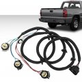 G-plus Tail Light Wiring Harness Compatible With Chevy Silverado 1500 2500hd 3500 2003-2006 1500hd Classic 2007 2005-2006