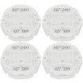 Ocpty 4pcs X27 589 Instrument Cluster Gauge Stepper Motor Kit Fit For Gm Toyota Hondad Chrysler For Chevy Silverados Tahoes