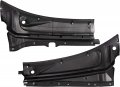 Hecasa Windshield Wiper Cowl Panel Grille Set Compatible With 2011-2016 Ford Super Duty F250 F350 F450 F550 Driver And