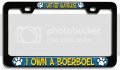 I Can T Keep Calm Because Own A Boerboel Dogs Pets Bl 3d Metal License Plate Frame Auto Suv Truck Tag Holder N27 