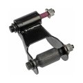 Rear Leaf Spring Shackle Set With Bushings Ford F-150 Heritage 2004 Steel Replacement For F65z-5776-db Black Standard Style 