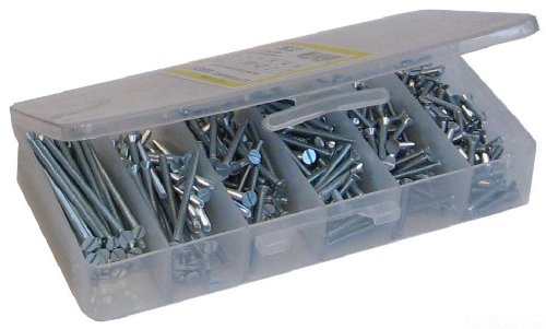 L H Dottie 632 Machine Screw Kit Flat Head Slotted 6-32 Tpi By 1 2-inch To Length