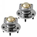 2pcs Rear Wheel Bearing Hub Non Abs Assembly For 2003-2005 Buick 2000-2005 Chevy 2001-2008 Pontiac 512221 