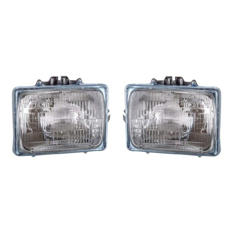 2000 2001 2002 Ford E-450 Econoline Super Duty Headlight Assembly Driver And Passenger Side Pair Fo2500126 Fo2501126 F3uz