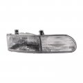 Headlightsdepot Chrome Housing Halogen Right Passenger Headlight For Damon Daybreak 2001-2003 