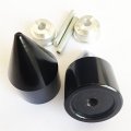 Xkh- Motorcycle Hand Bar Ends Compatible With Cbr600 Rr F1 F2 F3 F4 F4i Vfr800 Cb919 Cbr1100 Black B00y44jg0s