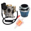 Hifrom Carburetor Carb With 39mm Air Filter Fuel Replacement For 4 Stroke Gy6 49cc 50cc Chinese Scooter Moped 139qmb Taotao 