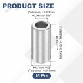 15pcs Aluminum Spacer 2 Od X 5 16 Id 1 Length Screw Standoff Bushing Plain Finish Unthreaded Round Metal For Screws Bolts And