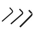 3pc Jumbo Hex Key Wrench Sae Wrhk-03s 