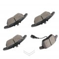 Ocpty Ceramic Brake Pads Front Set 4pcs Fit For 2006-2013 Audi A3 2006-2010 Quattro 2012-2019 Volkswagen Beetle 2009-2012 Cc