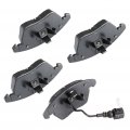 Ocpty Ceramic Brake Pads Front Set 4pcs Fit For 2006-2013 Audi A3 2006-2010 Quattro 2012-2019 Volkswagen Beetle 2009-2012 Cc