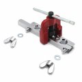 Httmt 45 Degree Double Flaring Copper Brake Line And Brass Tubing Tool Red Kit