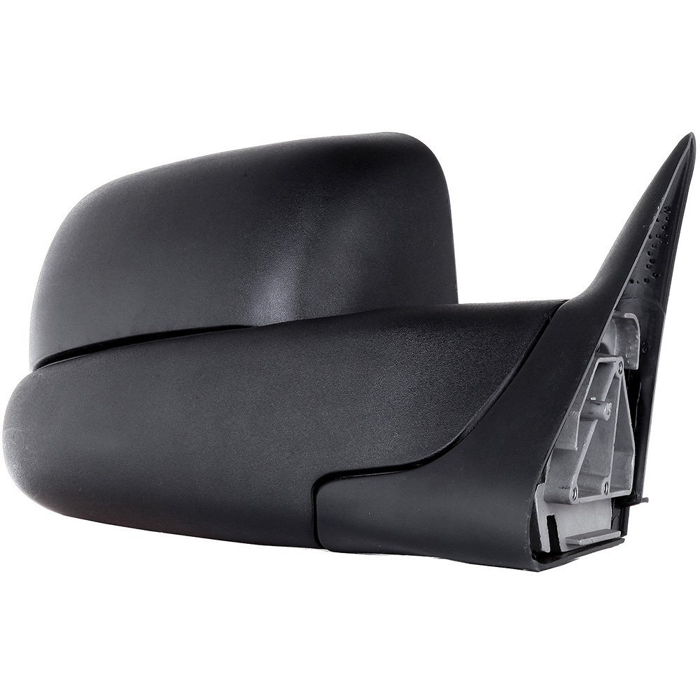 Right Side Towing Mirror For Dodge Ram 1500 1998 2001 2500 3500 2002 Power Adjusted Heated Black Cap Housing Manual Folding And