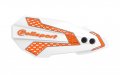 Polisport 8308200004 Mx Flow Perch Mount Handguard White Orange