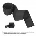 Fydun Winch Rope Protector Polyester Protective Sleeve Black Universal For 5cm 1 97in Width Cable Line 1m