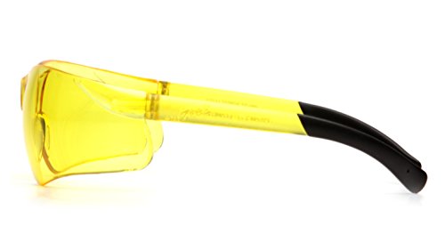 Pyramex Ztek Safety Eyewear Amber Lens With Frame