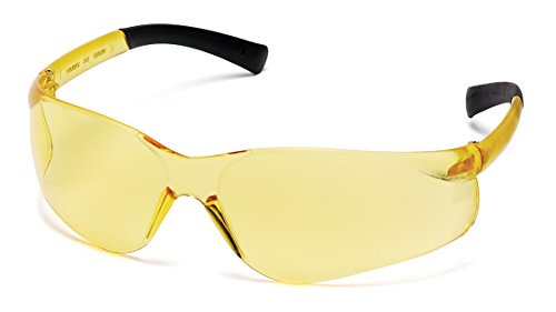 Pyramex Ztek Safety Eyewear Amber Lens With Frame