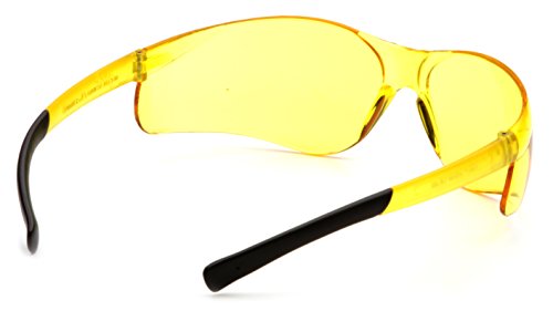 Pyramex Ztek Safety Eyewear Amber Lens With Frame