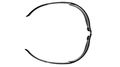 Pyramex Ztek Safety Eyewear Amber Lens With Frame