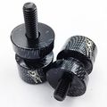 Carbon Fiber Swingarm Spools With Hayabusa Engraved Logo 8mm For Suzuki Gsx 1300r 1999 2016 Gsxr 1000 2001 2012 1100 And 600 