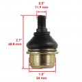 For John Deere Rsx860 E Rsx 860 M Gator Front Susp Knuckle Lower Ball Joint Mod-ztf1-19683