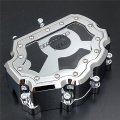 Smt Moto- Motorcycle Motor Engine Stator Cover See For Through Cbr1000rr 2008-2010 Chrome Left Side